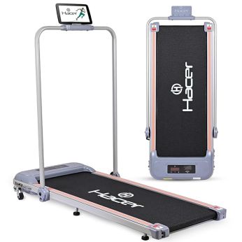 HACER HT02 Treadmill Walking Pad 2HP Electric Foldable Walking & Running Home Gym Workout Incline Machine Max Speed 12km/hr & User Weight 100kg