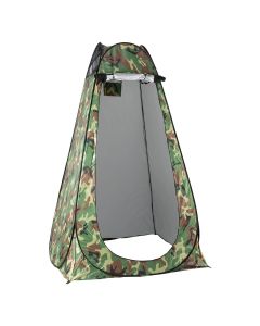 Hacer Pop-Up Shower Tent Portable Camouflage Privacy Shelter Toilet Changing Dressing Room Outdoor Camping Bathroom for Hiking and Beach Sun Shelter Picnic