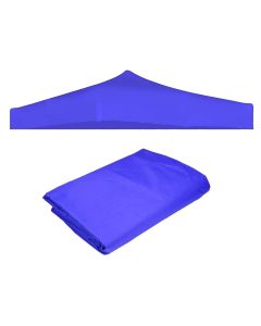 HACER Canopy Replacement Top Cover Roof for Gazebo Air Tent Popup Cloth Sun Shade Water Resistant Shelter(6.5X6.5ft, Blue)